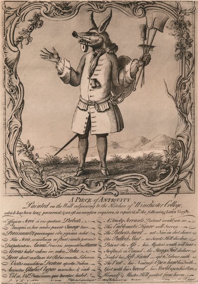 A megbízható szolga, 1579, 20. század eleje alkotó: Unbekannt