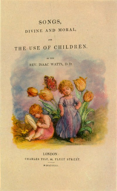 „A tulipán és a pillangó melegebb kabátban jelenik meg, mint én”, 1832, 1947. alkotó: Unbekannt