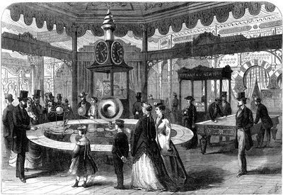 A Párizsi Nemzetközi Kiállítás egyesült államokbeli része, 1867 alkotó: Unbekannt