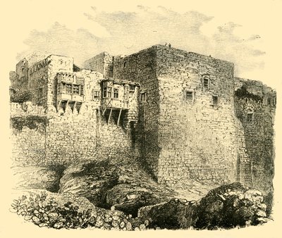 Jeruzsálem falai, 1890. alkotó: Unbekannt
