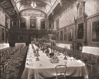 The Waterloo Chamber, Windsor Castle, Berkshire, 1894. alkotó: Unbekannt