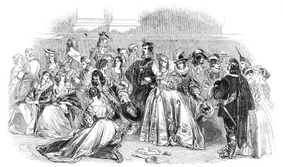 A Waverley-bál, 1844. alkotó: Unbekannt