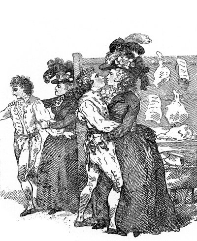 A Westminster-választás, 1780-as évek, 1920 alkotó: Unbekannt