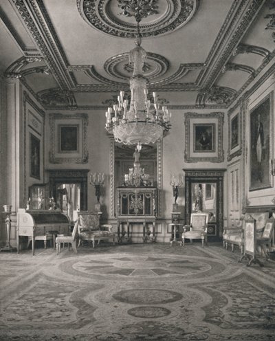 The White Drawing Room, Windsor Castle, 1927 alkotó: Unbekannt