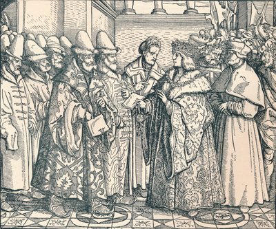 A Fehér Orosz Föderáció Max császárral, c1507, 1907 alkotó: Unbekannt