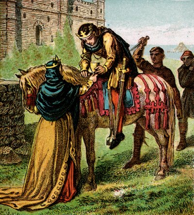 A gonosz Elfrida királynő, 1850 alkotó: Unbekannt