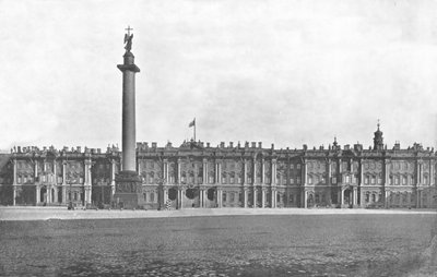 A Téli Palota, Szentpétervár, Oroszország, 1895. alkotó: Unbekannt