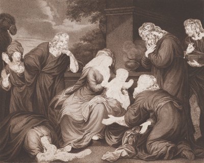 A bölcsek felajánlása, 1788. alkotó: Unbekannt