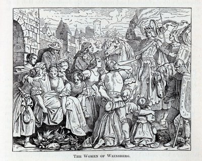 A weinsbergi nők, 1882 alkotó: Unbekannt