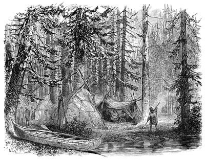 Az erdő az emigráns előtt, 1900 alkotó: Unbekannt