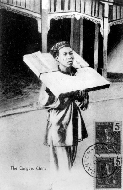 The cangue, Kína, 1907 alkotó: Unbekannt