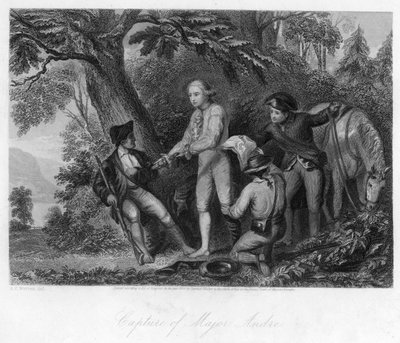 André őrnagy elfogása, 1856 alkotó: Unbekannt