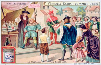 A középkor sarlatánja, 1900 alkotó: Unbekannt