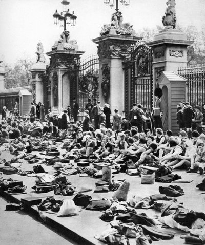 A gyermekek jubileumi ünnepe, Buckingham-palota, London, 1935 alkotó: Unbekannt