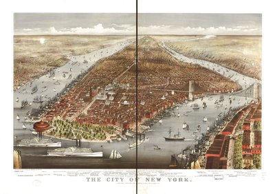 The city of New York alkotó: Unbekannt