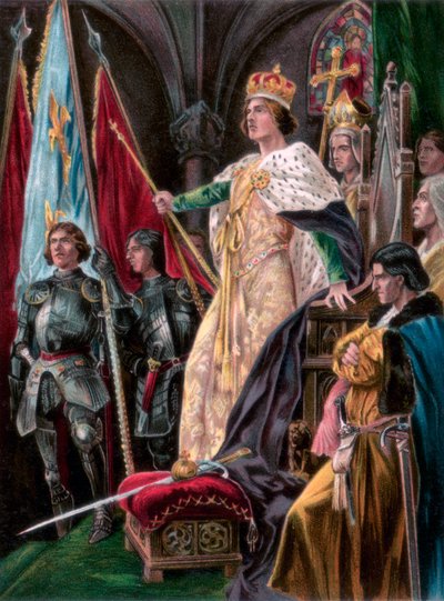 A buzdítás IV. Edwardnak, Westminster, 1461. június 29., 1902. alkotó: Unbekannt