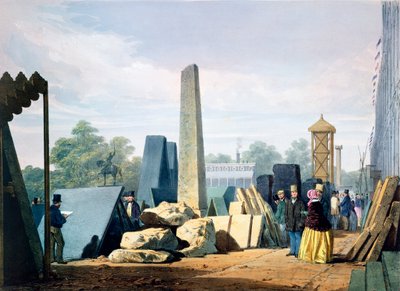 A külső, Nagy kiállítás, Hyde Park, London, 1851-1854 alkotó: Unbekannt