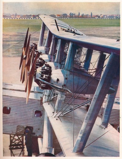 Az Imperial Airways Scylla, c1936 c1937 bélés négy Bristol Jupiter motorja alkotó: Unbekannt
