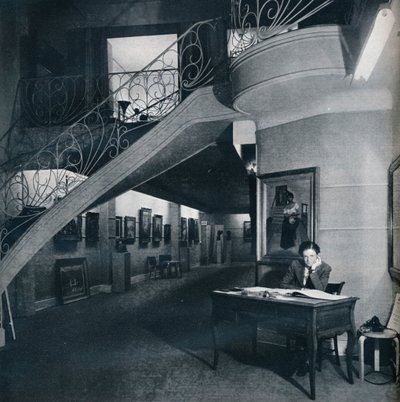 Az Amerikai-Brit Művészeti Központ földszinti galériája, 1941 alkotó: Unbekannt