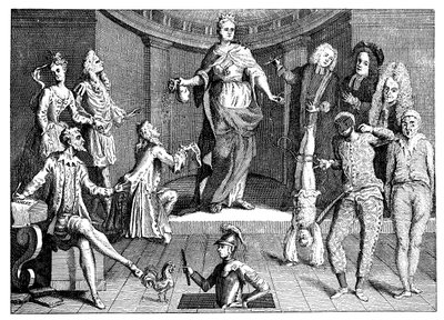 A Queens Common Sense ítélete, 1736 alkotó: Unbekannt