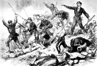 A kommunárdok utolsó csatája 1871. május, Párizs Kommün alkotó: Unbekannt