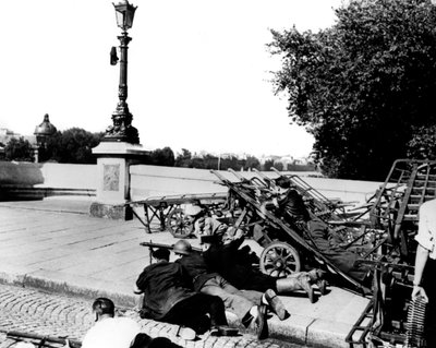 Párizs felszabadítása, 1944. augusztus alkotó: Unbekannt