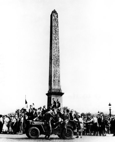 Párizs felszabadítása, 1944. augusztus alkotó: Unbekannt