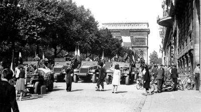 Párizs felszabadítása, 1944. augusztus alkotó: Unbekannt