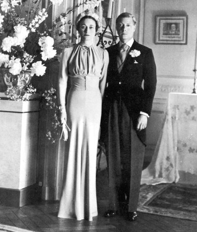 Windsor hercegének és Wallis Simpsonnak a házassága, 1937 alkotó: Unbekannt