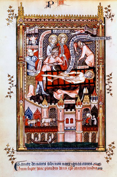 Szent Dénes mártíromsága, 1317 alkotó: Unbekannt
