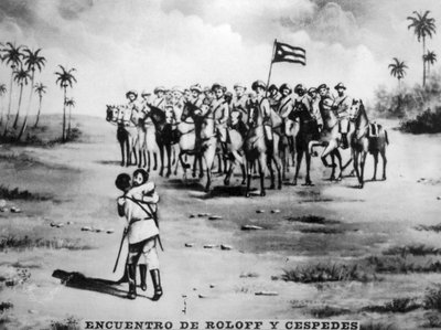 Roloff és Cespedes találkozása, 1871, 1920-as évek alkotó: Unbekannt
