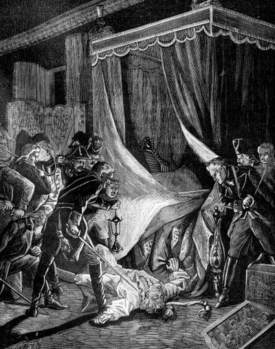 I. Pál orosz cár meggyilkolása, 1801. március 1882-1884 alkotó: Unbekannt