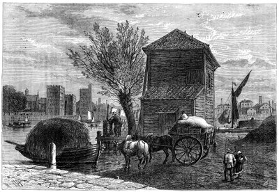 A régi Horseferry, London, 1800 1891 alkotó: Unbekannt