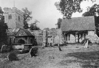 A régi templom, Chingford, Essex, 1924-1926 alkotó: Unbekannt