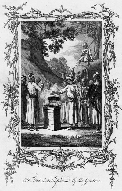 A gentoook megpróbáltatása, 1770 alkotó: Unbekannt