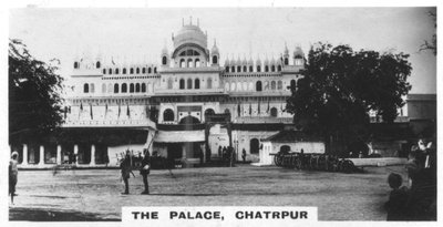 Chattarpur palotája, India, 1925 alkotó: Unbekannt