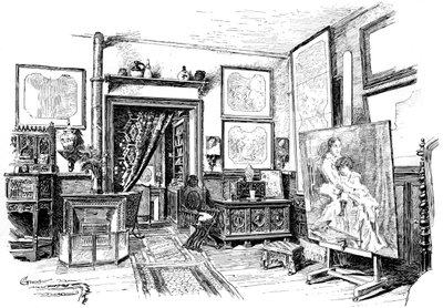 Paul-Jacques-Aime Baudry kisebb műterme, 1880-1882 alkotó: Unbekannt