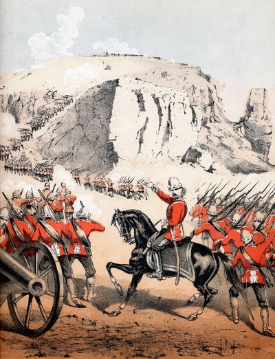 Magdala megrohanása, Etiópia, 1868. április 13 alkotó: Unbekannt
