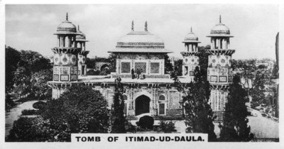 Itimad-Ud-Daula sírja, Agra, India, 1925 alkotó: Unbekannt