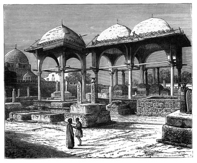 A mamelukok sírja, 1890 alkotó: Unbekannt