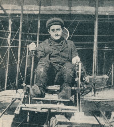 A Londonból Manchesterbe tartó repülőút 10 000 GBP díjának nyertese, 1910 c1937 alkotó: Unbekannt