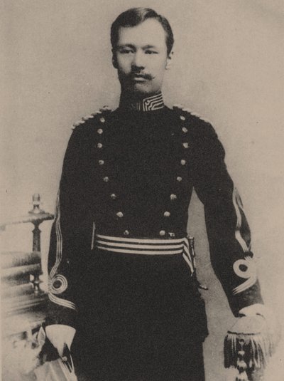A fiatal Mori Ogai 1862-1922 Németországban, miután első osztályú katonaorvossá nevezték ki, 188 alkotó: Unbekannt
