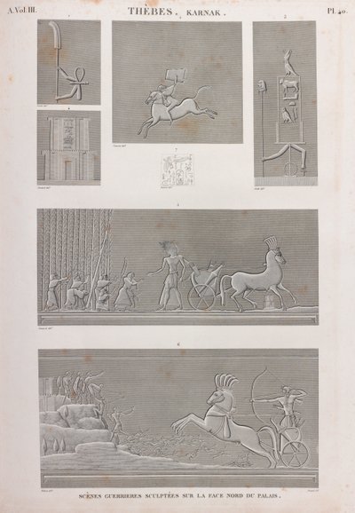 Thebes: Karnak alkotó: Unbekannt