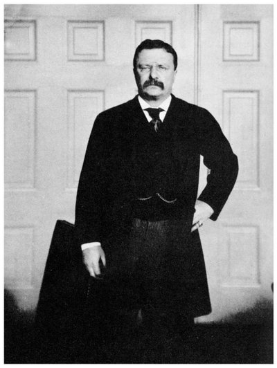 Theodore Roosevelt, az Egyesült Államok 26. elnöke, 1900-as évek, 1955 alkotó: Unbekannt