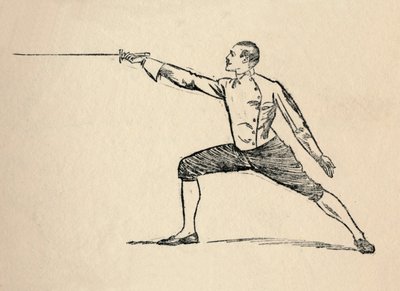 Harmadik helyezés – vívás, 1912 alkotó: Unbekannt