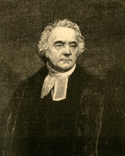 Thomas Chalmers skót pap, teológus és politikai közgazdász, 1840-es évek c1890. alkotó: Unbekannt