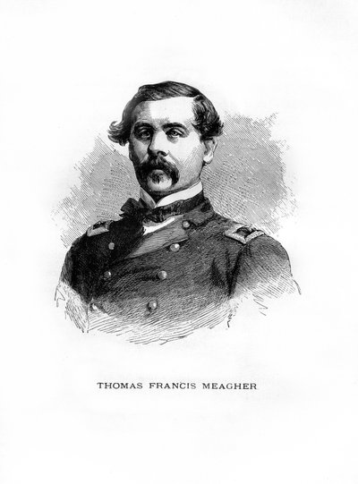 Thomas Francis Meagher ír forradalmár, 1872 alkotó: Unbekannt