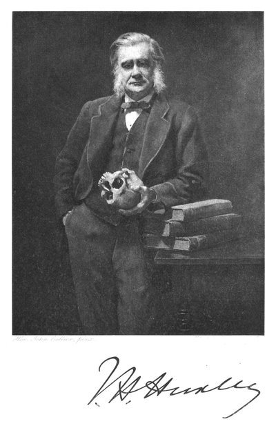 Thomas Henry Huxley angol biológus, 1883 alkotó: Unbekannt