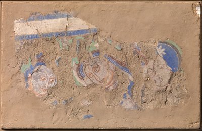 Három bódhiszattva, kb. 6-7. század. alkotó: Unbekannt