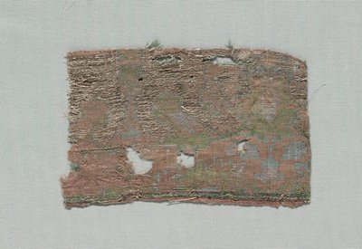 Három olasz gótikus selyemtöredék, 1350-1399. alkotó: Unbekannt